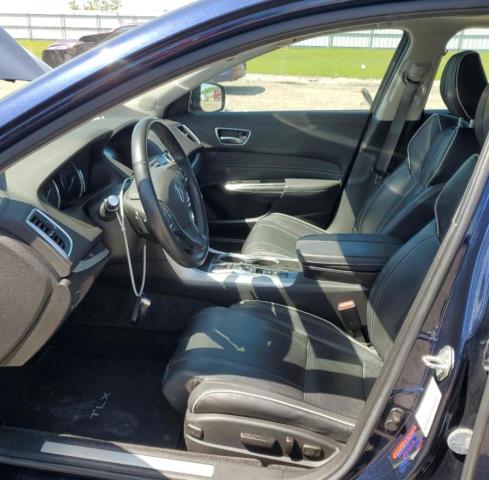 19UUB2F76JA013215 - 2018 ACURA TLX ADVANCE BLUE photo 7