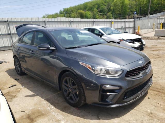 3KPF34AD7LE216241 - 2020 KIA FORTE GT LINE GRAY photo 4