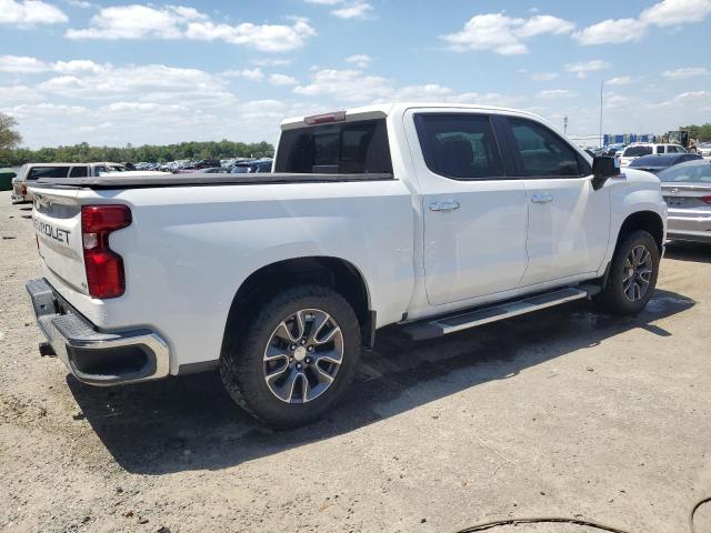 3GCUYDED5KG111249 - 2019 CHEVROLET SILVERADO K1500 LT WHITE photo 3