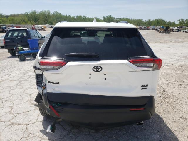 2T3P1RFV1NC283547 - 2022 TOYOTA RAV4 XLE WHITE photo 6