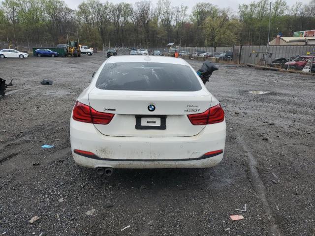 WBA4J3C55KBL04971 - 2019 BMW 430XI GRAN COUPE WHITE photo 6