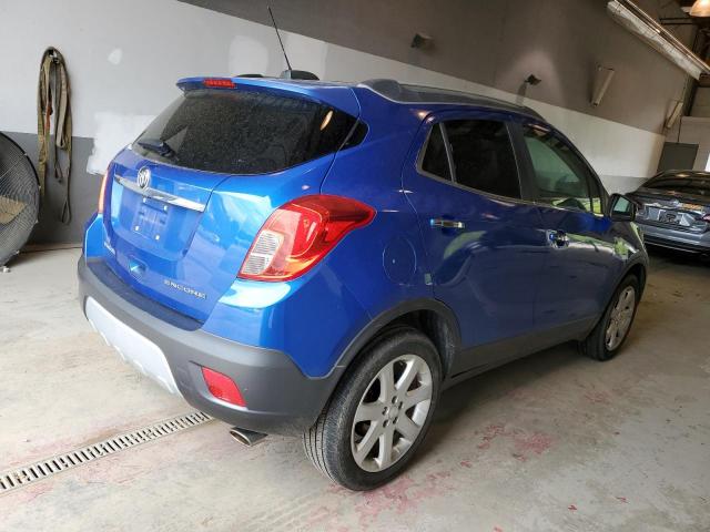 KL4CJBSB2FB226911 - 2015 BUICK ENCORE CONVENIENCE BLUE photo 3