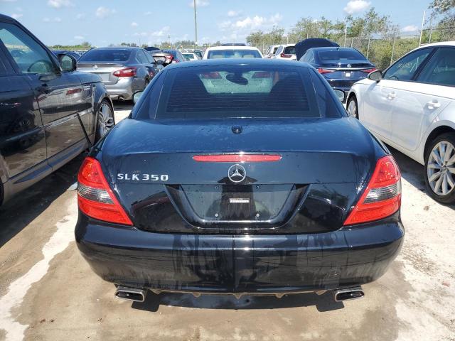 WDBWK58F19F197991 - 2009 MERCEDES-BENZ SLK 350 BLACK photo 6