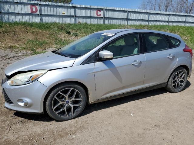 1FAHP3K28CL327950 - 2012 FORD FOCUS SE SILVER photo 1