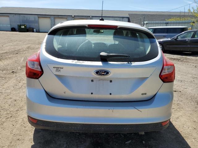 1FAHP3K28CL327950 - 2012 FORD FOCUS SE SILVER photo 6