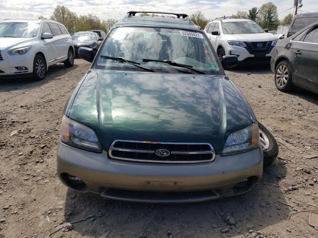 4S3BH6755Y7650063 - 2000 SUBARU LEGACY OUTBACK AWP 绿色 照片 5