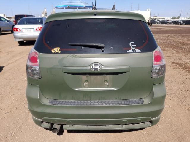 2T1KR32E08C700403 - 2008 TOYOTA COROLLA MA XR GREEN photo 6