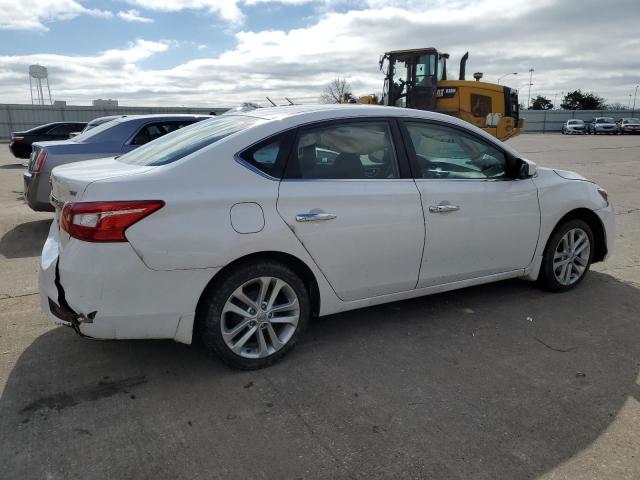 3N1AB7AP9HY278015 - 2017 NISSAN SENTRA S WHITE photo 3