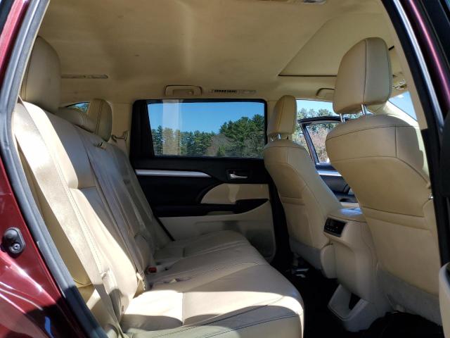 5TDJKRFH5GS343815 - 2016 TOYOTA HIGHLANDER XLE MAROON photo 11