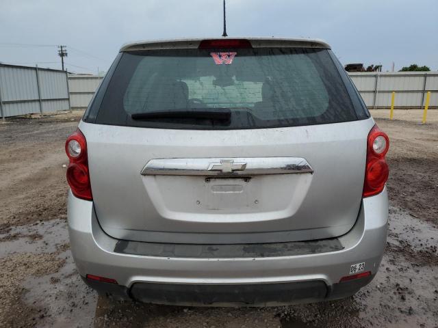 2GNALBEK6D1158149 - 2013 CHEVROLET EQUINOX LS SILVER photo 6