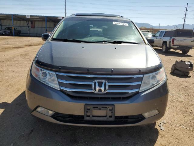 5FNRL5H97CB060118 - 2012 HONDA ODYSSEY TOURING ნაცრისფერი ფოტო 5