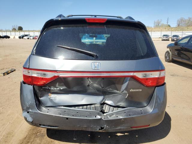5FNRL5H97CB060118 - 2012 HONDA ODYSSEY TOURING ნაცრისფერი ფოტო 6