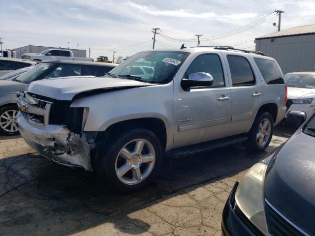 1GNSKBE06DR248866 - 2013 CHEVROLET TAHOE K1500 LT SILVER photo 1