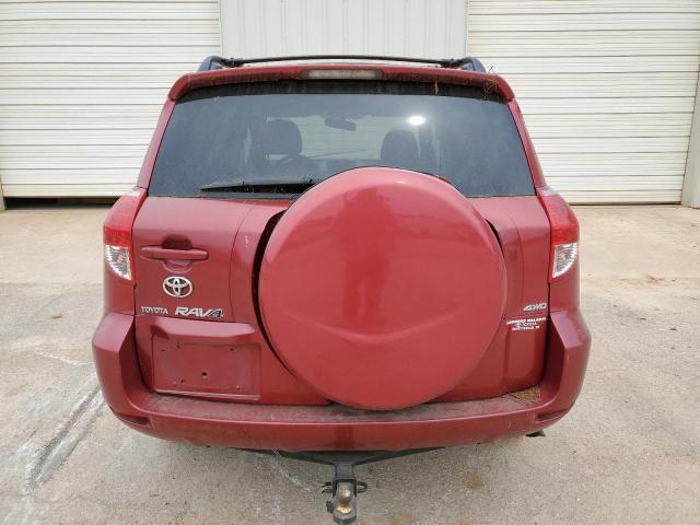 JTMBD33V865015251 - 2006 TOYOTA RAV4 RED photo 6