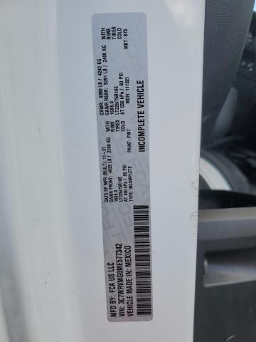 3C7WRVMG0ME577342 - 2021 RAM PROMASTER 3500 STANDARD Белый фото 13