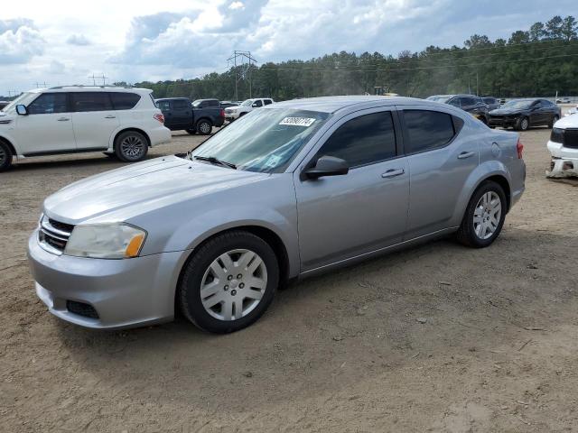 1C3CDZAB8EN126854 - 2014 DODGE AVENGER SE SILVER photo 1