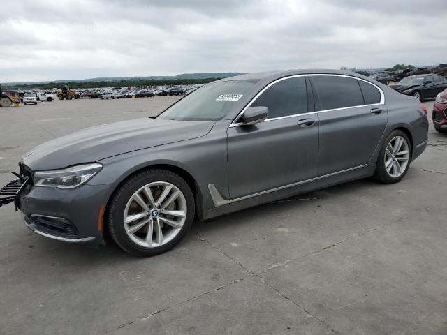 WBA7F2C52GG417599 - 2016 BMW 750I XDRIV XI GRAY photo 1