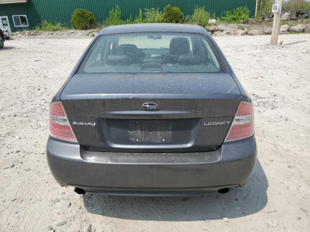 4S3BL626677206347 - 2007 SUBARU LEGACY 2.5I LIMITED GRAY photo 6