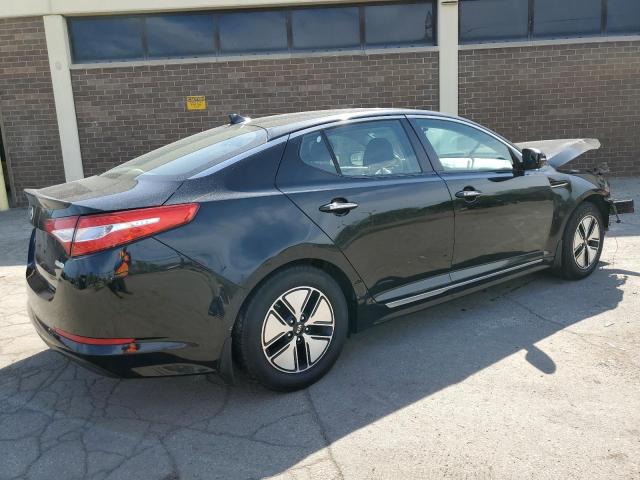 KNAGM4AD0C5032494 - 2012 KIA OPTIMA HYBRID BLACK photo 3