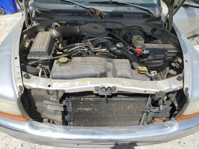 1D7HL42X43S174597 - 2003 DODGE DAKOTA SLT SILVER photo 11