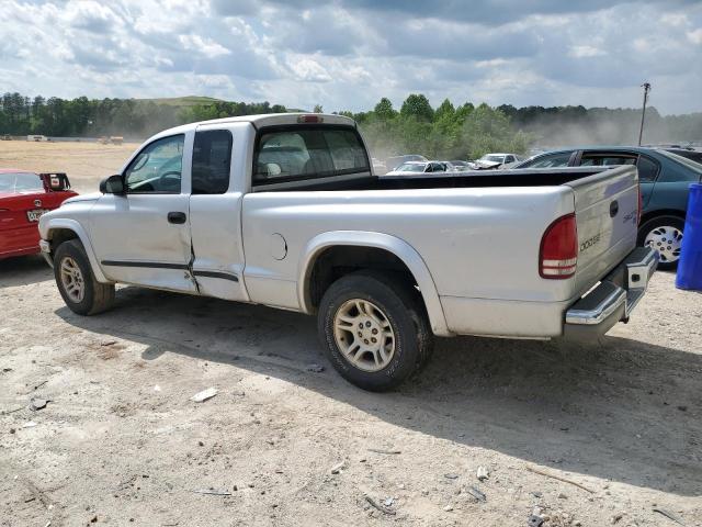 1D7HL42X43S174597 - 2003 DODGE DAKOTA SLT SILVER photo 2