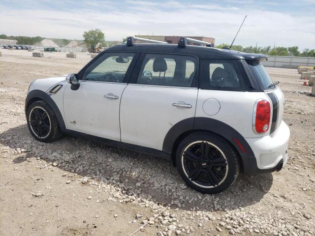 WMWZC5C5XCWL60538 - 2012 MINI COOPER S COUNTRYMAN WHITE photo 2