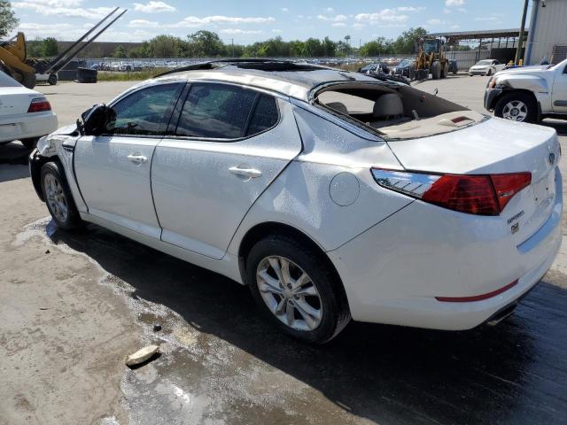 5XXGN4A77CG042171 - 2012 KIA OPTIMA EX WHITE photo 2