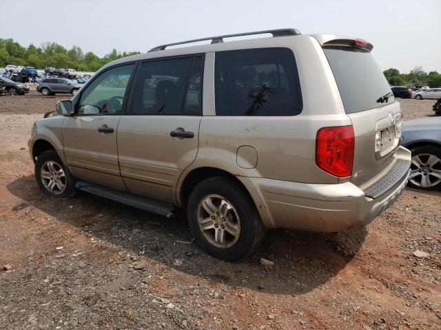 2HKYF18763H584260 - 2003 HONDA PILOT EXL BEIGE photo 2