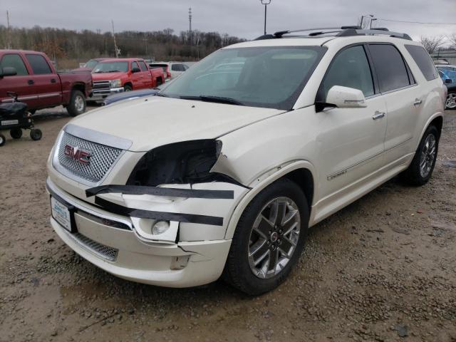 1GKKRTEDXBJ253226 - 2011 GMC ACADIA DENALI WHITE photo 1