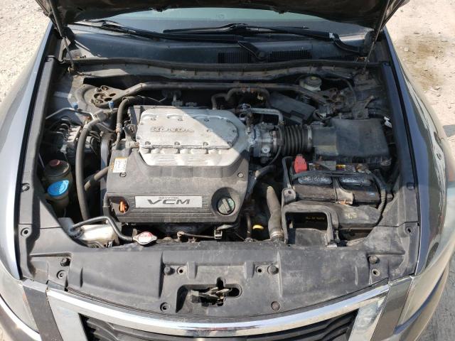 1HGCP36808A016357 - 2008 HONDA ACCORD EXL GRAY photo 11