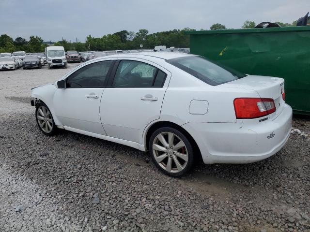 4A32B2FF3BE016271 - 2011 MITSUBISHI GALANT FE WHITE photo 2