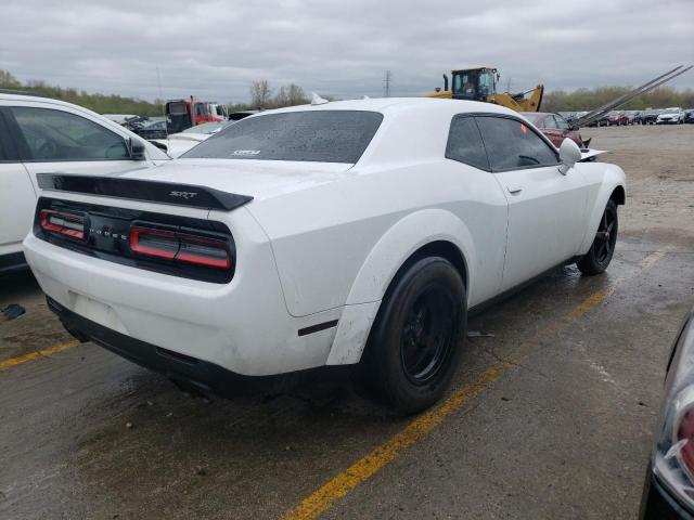 2C3CDZFJ4KH625591 - 2019 DODGE CHALLENGER R/T SCAT PACK WHITE photo 3