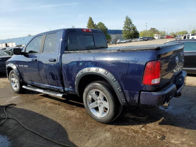 1C6RD7HT5CS250109 - 2012 DODGE RAM 1500 SPORT BLUE photo 2