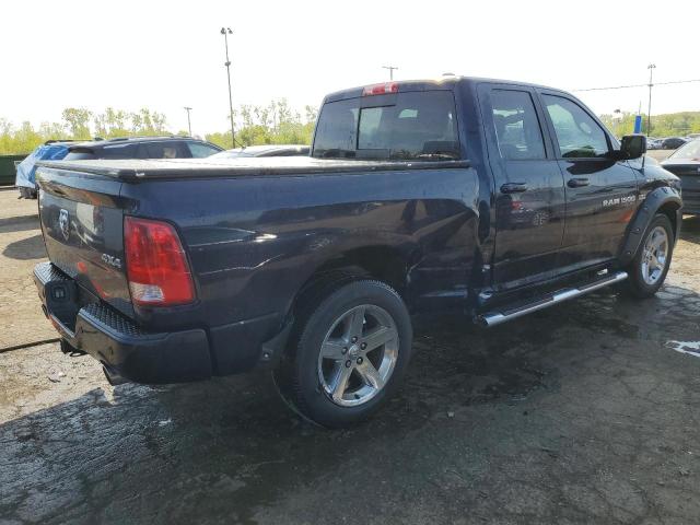 1C6RD7HT5CS250109 - 2012 DODGE RAM 1500 SPORT BLUE photo 3