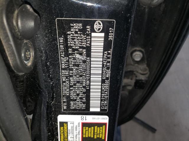 4T1BK1EB3DU002564 - 2013 TOYOTA AVALON BASE Qara foto 13