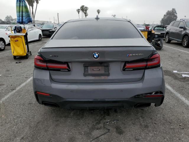 WBA13BK03MCH13130 - 2021 BMW M550XI GRAY photo 6