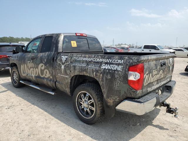 5TFRM5F18FX084545 - 2015 TOYOTA TUNDRA DOUBLE CAB SR/SR5 BLACK photo 2