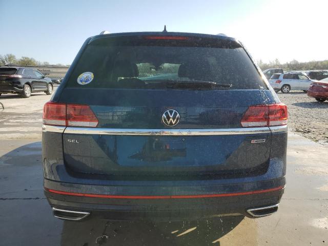 1V2BP2CA7NC504537 - 2022 VOLKSWAGEN ATLAS SEL 蓝色 照片 6