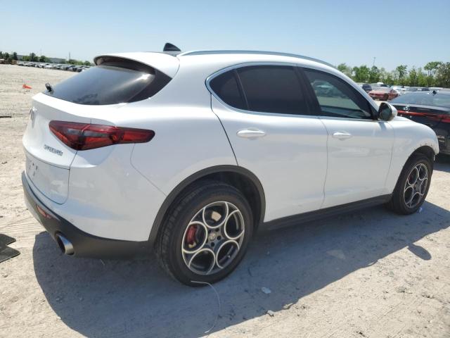 ZASFAKBN8J7B80470 - 2018 ALFA ROMEO STELVIO TI WHITE photo 3