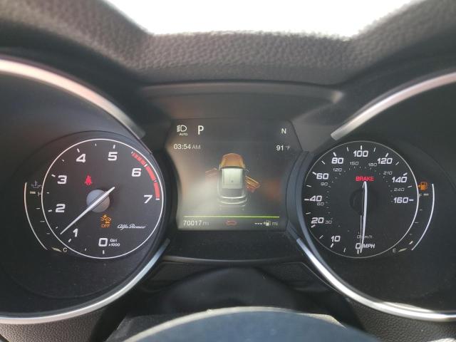 ZASFAKBN8J7B80470 - 2018 ALFA ROMEO STELVIO TI WHITE photo 9