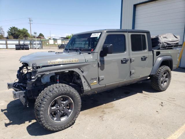 1C6HJTAGXLL207213 - 2020 JEEP GLADIATOR SPORT GRAY photo 1