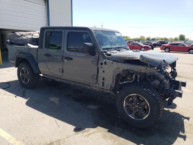 1C6HJTAGXLL207213 - 2020 JEEP GLADIATOR SPORT GRAY photo 4