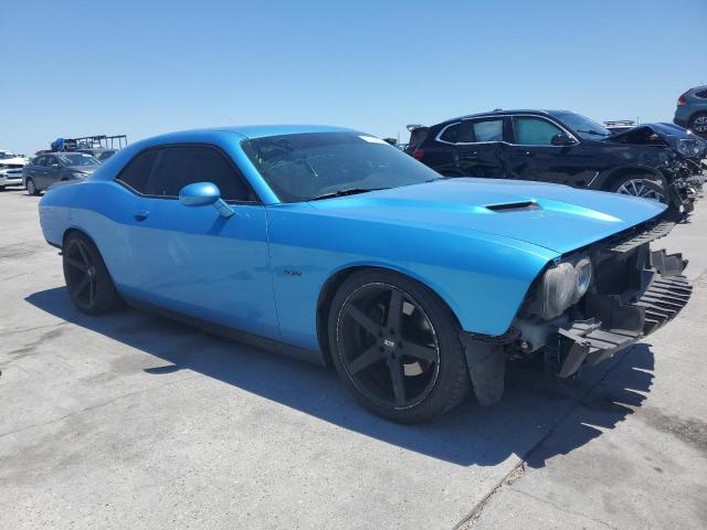 2C3CDZBT1GH120445 - 2016 DODGE CHALLENGER R/T BLUE photo 4