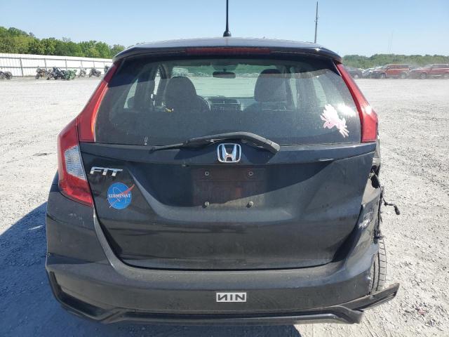 3HGGK5H41KM728134 - 2019 HONDA FIT LX BLACK photo 6