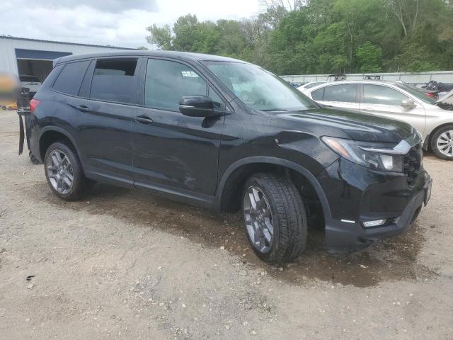 5FNYF8H52PB022643 - 2023 HONDA PASSPORT EXL Siyah fotoğraf 4