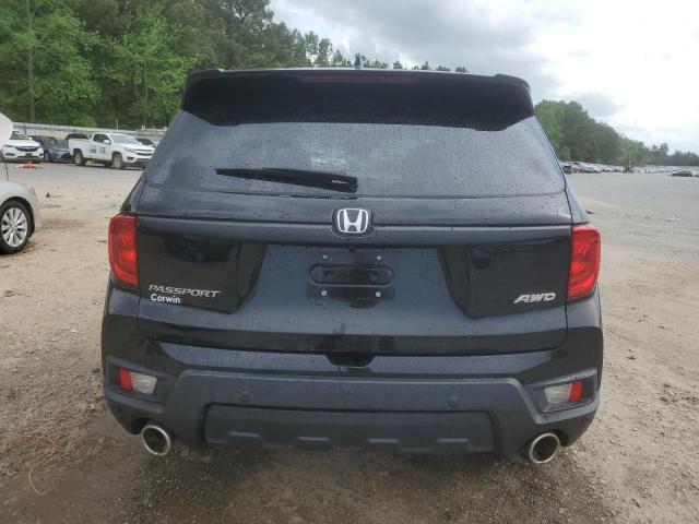 5FNYF8H52PB022643 - 2023 HONDA PASSPORT EXL Siyah fotoğraf 6