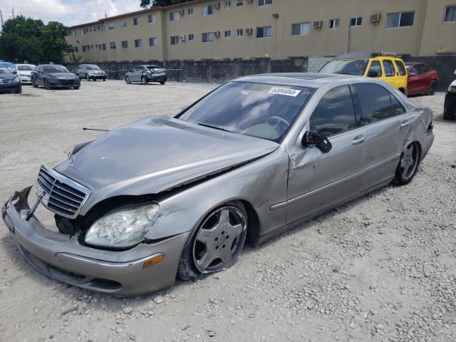 WDBNG83J14A393784 - 2004 MERCEDES-BENZ S 430 4MATIC GRAY photo 1