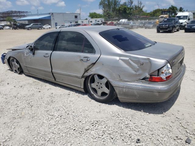 WDBNG83J14A393784 - 2004 MERCEDES-BENZ S 430 4MATIC GRAY photo 2