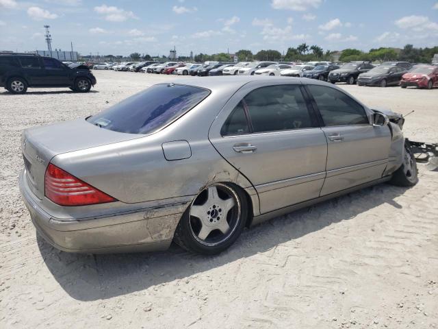 WDBNG83J14A393784 - 2004 MERCEDES-BENZ S 430 4MATIC GRAY photo 3