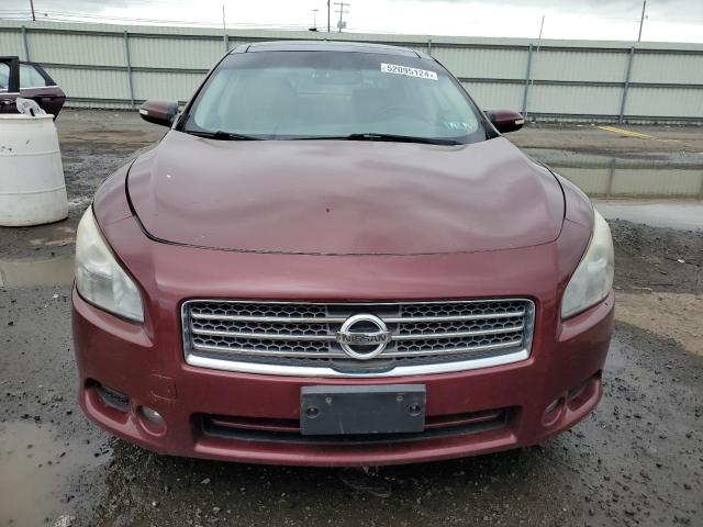 1N4AA5APXAC864330 - 2010 NISSAN MAXIMA S BURGUNDY photo 5